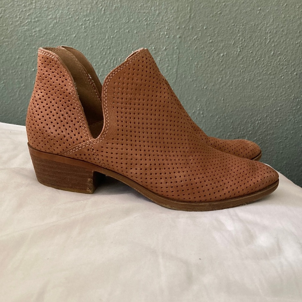 Lucky Brand leather ankle boots